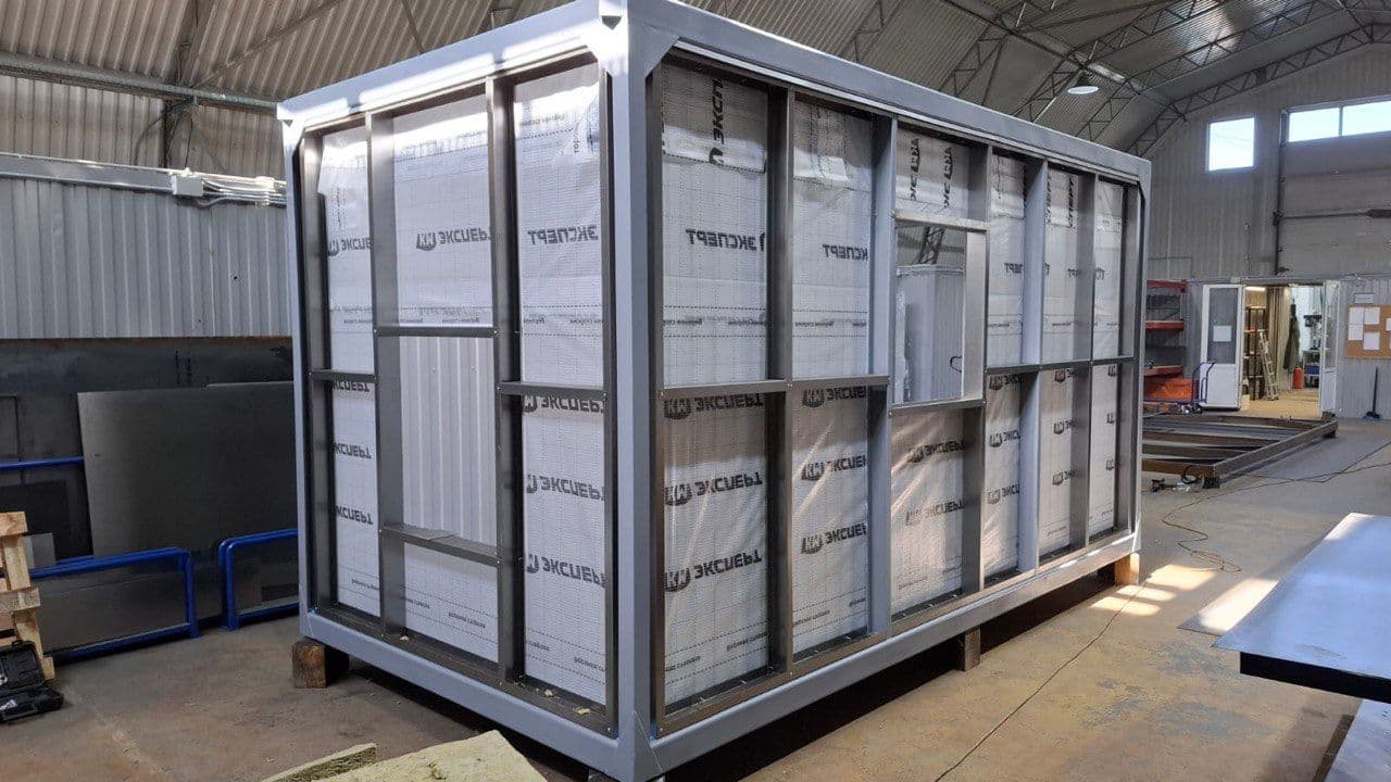 Модульные здания для аппаратуры ЖАТ